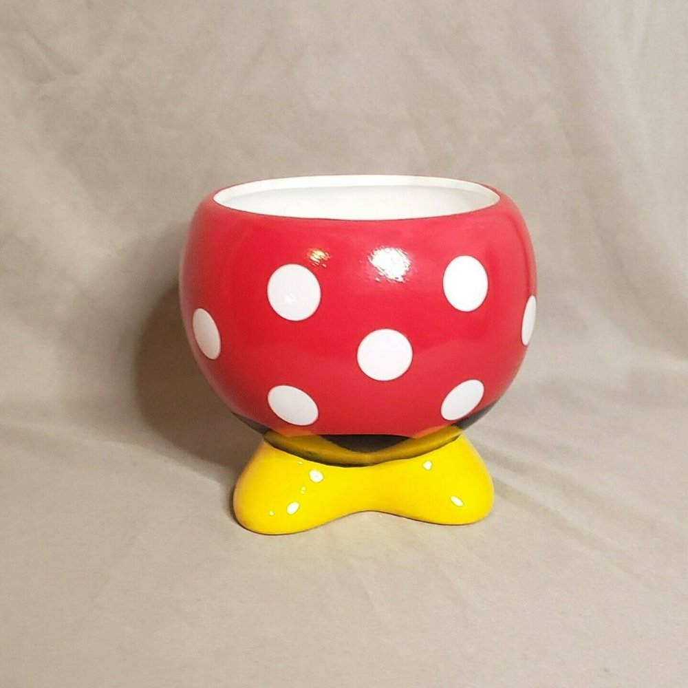 Minnie Mouse Ceramic Planter
